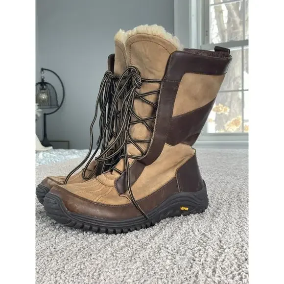 UGG Australia Mixon Waterproof Vibram Lined Snow Boot US 9 Women’s $250 - Picture 2 of 9